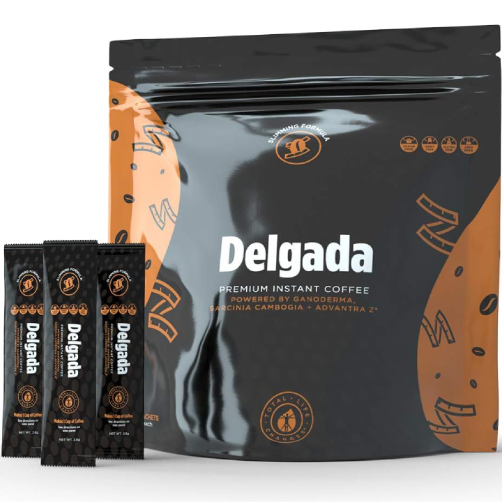 Total Life Changes Delgada Coffee Infused with Ganoderma Lucidum mushroom